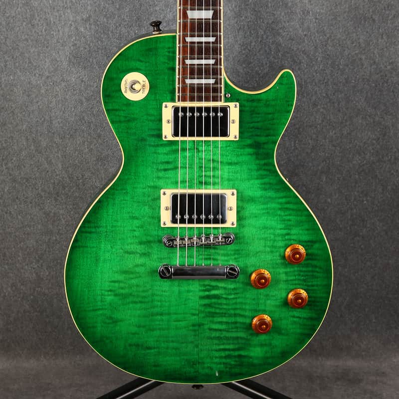 Epiphone Limited Edition Les Paul Standard - MIK - Translucent Green - 2nd Hand image 1