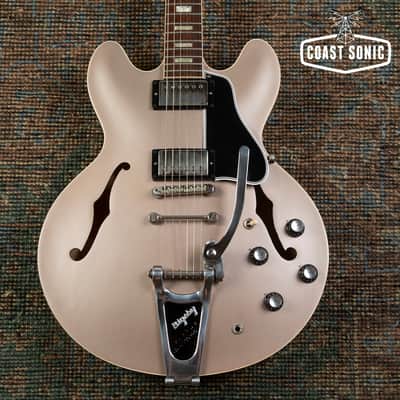 2023 Gibson Custom Shop '64 reissue ES-335 VOS Gold Mist w/bigsby & Lifton Case