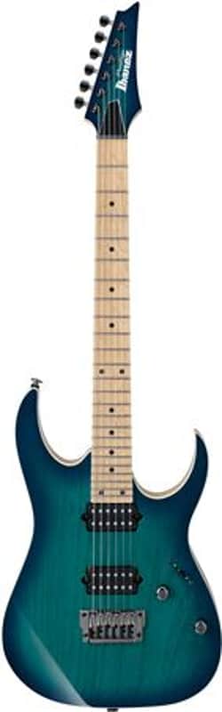 Ibanez Prestige RG652AHMFX Electric Guitar Nebula Green Burst