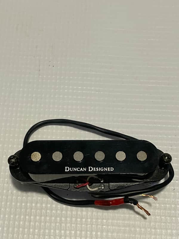 2000's Seymour Duncan Designed SC101 Black Middle Single Coil Guitar Pickup 6.96k image 1