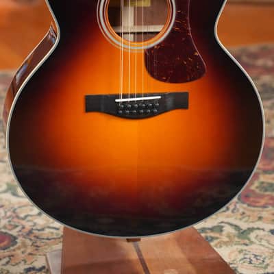 Eastman AC330E-12-SB Sitka/Mahogany Jumbo 12-String Sunburst Guitar w/LR Baggs Pickup #3425 image 7