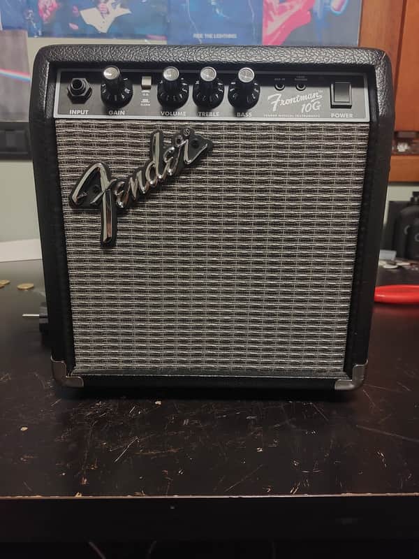 Fender Frontman 10G 10-Watt 1x6" Guitar Practice Amp 2007 - Present - Black image 1