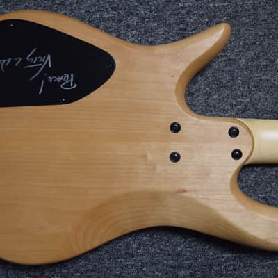 Fodera Yin-Yang Standard #3 (Signed by Victor Wooten!), Includes Plexiglass Flight/Display Case! image 6