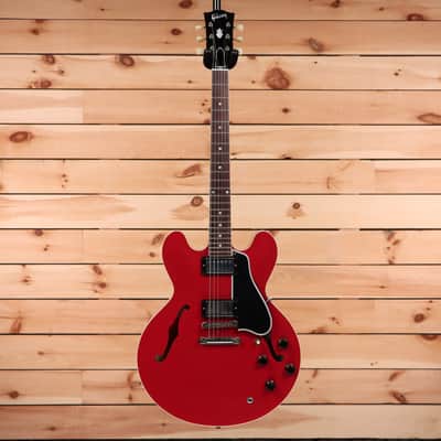 Gibson PSL 1959 ES-335 Ultra Light Aged - Cardinal Red/Black-A930383 image 4