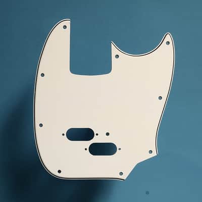 Replacement pickguard for Squier Classic Vibe Mustang Bass - many colors! image 17