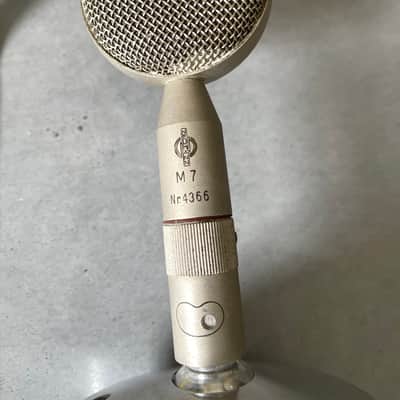 RFT Funkwerk CM 7151 with original Neumann Capsule M7 1950s - Matte Black image 2
