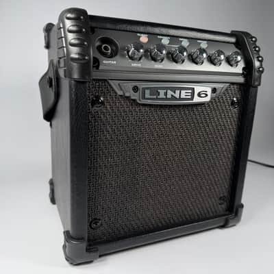 Line 6 Micro Spider 6-Watt 1x6.5" Digital Modeling Guitar Practice Amp 2008 - 2013 - Black image 3