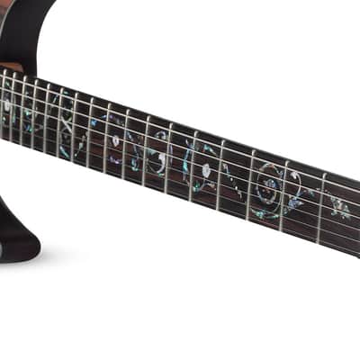 Schecter C-1 Exotic Ebony Electric Guitar - Natural Satin (3337) image 3