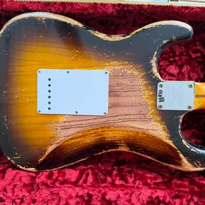 Fender Custom Shop 70th Anniversary 1954 Stratocaster Super Heavy Relic Limited-Edition 2024 - Nitrocellulose Lacquer image 10