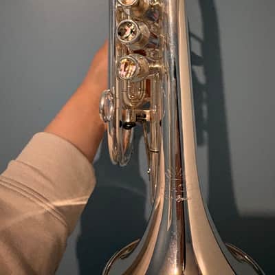 Schagerl Hans Gansch Bb Cornet silver image 6
