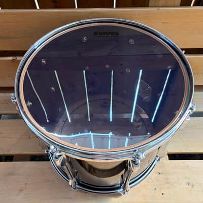 YAMAHA RECORDING CUSTOM 14" x 12" RACK TOM / PIANO BLACK TT-914RF  MADE IN JAPAN image 3