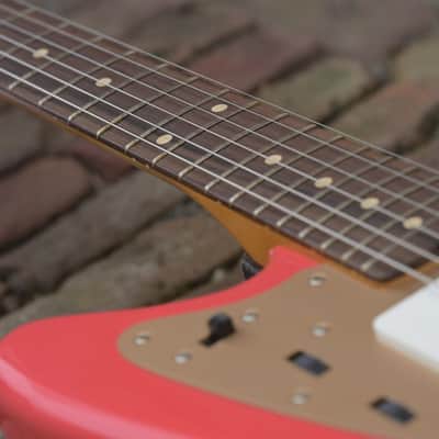 Fender Limited Edition Vintera II Road Worn 50s Jazzmaster- Fiesta Red(2) image 9