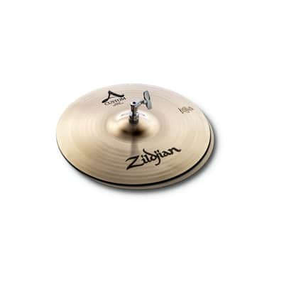Zildjian A Custom Hi Hat Cymbals 14" image 1