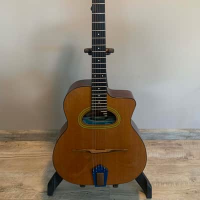 LOOK! Michael Dunn Mystery Pacific Nuages 2010  One of a kind Gypsy Jazz guitar with interior resonator- reflector    - image 1