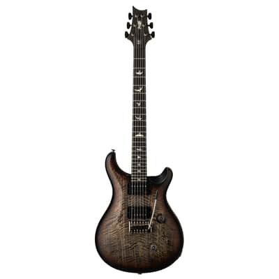 PRS 40th Anniversary Custom 24 Satin Limited-Edition, Charcoal Tri-Color Burst image 1