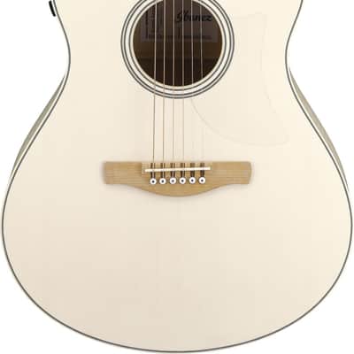 Ibanez AAM370E-OAW Advanced Acoustic 2024 - Present - Open Pore Antique White image 1