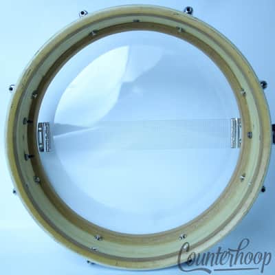 Custom Slingerland Hardware Premier Shell 15x5.5"Snare Drum Vintage60s Birch3ply image 7