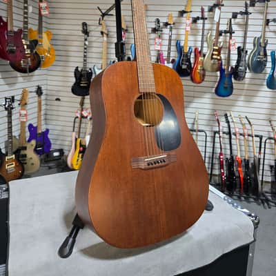 Martin D-15M Mahogany Dreadnought Acoustic Guitar - Natural w/Gig Bag & PLEK*D #797 image 3