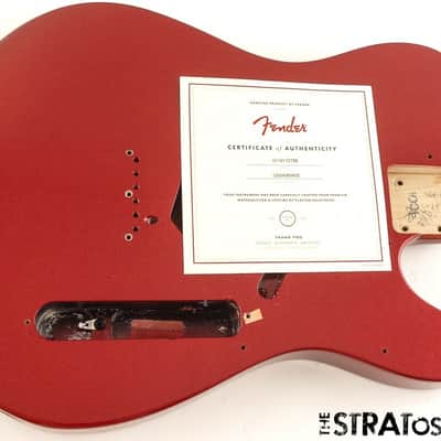 Fender American Ultra II Tele BODY, USA Telecaster USA Guitar Sinister Red image 2