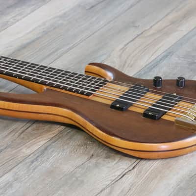 Awesome! Bill Moll Custom 6-String Electric Bass Guitar + Coffin Case image 4
