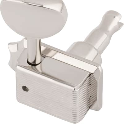 Fender 099-0802-105 American Performer Classic Gear Staggered Tuning Heads (6) - Chrome image 2