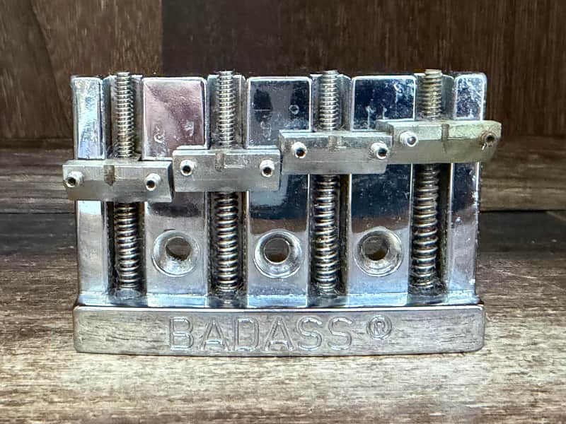 Leo Quan Badass Bass Bridge - Chrome image 1