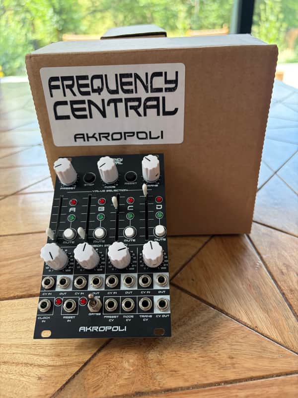 Frequency Central Akropoli Advanced Generative Eurorack Sequencer - Matt Black image 1