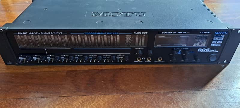 MOTU 896mk3 Hybrid Firewire / USB Audio Interface | Reverb