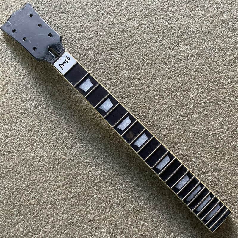 Black Electric Guitar Maple Neck and Rosewood Fingerboard 22 Frets image 1