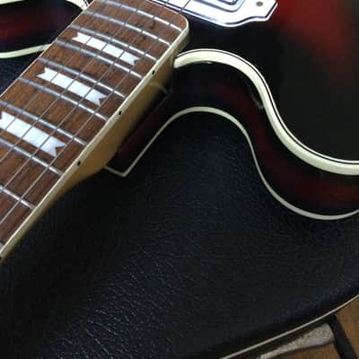 GALANTI HOLLOW BODY ANNI 60 - RED SUNBURST image 14