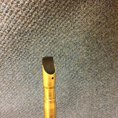 Michael Burke D Brass Session Tin Whistle w/ Bag | Reverb
