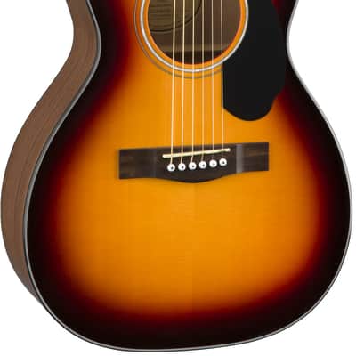 Fender CP-60S Solid Top Parlor Acoustic Guitar - Sunburst w/ Gig Bag image 3