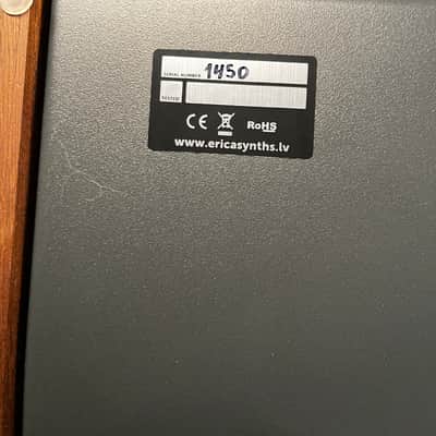 Immagine Erica Synths SYNTRX II Desktop Analog Synthesizer 2023 - Present - Black - 7