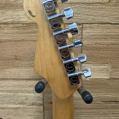 Fender Standard Stratocaster Guitar-2004- MIM- Sage Green Metallic - 8lbs 1oz image 19
