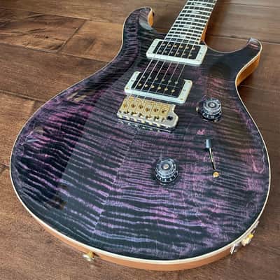 2022 PRS Custom 24 Electric Guitar Purple Iris Hybrid Package 10-Top 0351284 image 2