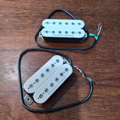 Seymour Duncan Full Shred TB10 / Alnico pro APH-1n pickup set - White image 2
