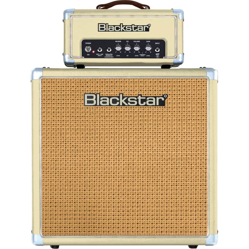 Blackstar HT-1R 1-Watt 1X12" Tube Guitar Amp Half Stack image 1