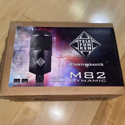 Telefunken M82 Cardioid Dynamic Microphone 2010s - Black image 3