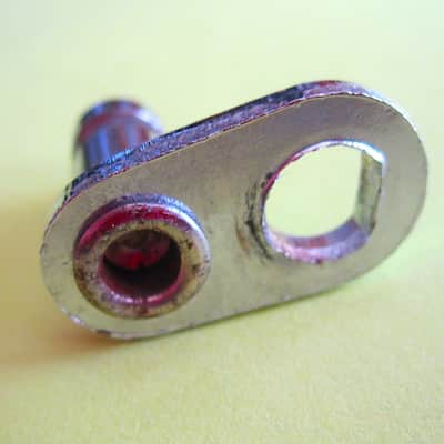 Bass Drum Pedal Beater Angle Cam Linkage Spring Connector - Vintage (USED) image 4