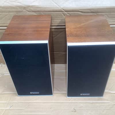 Technics SB 40 vintage Japan made hifi bookshelf stereo speaker system set wood image 4