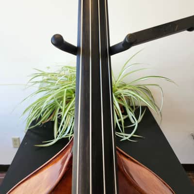 Used Krutz 550 series model B355 Upright 3/4 Size Bass with Bag + Bow image 6