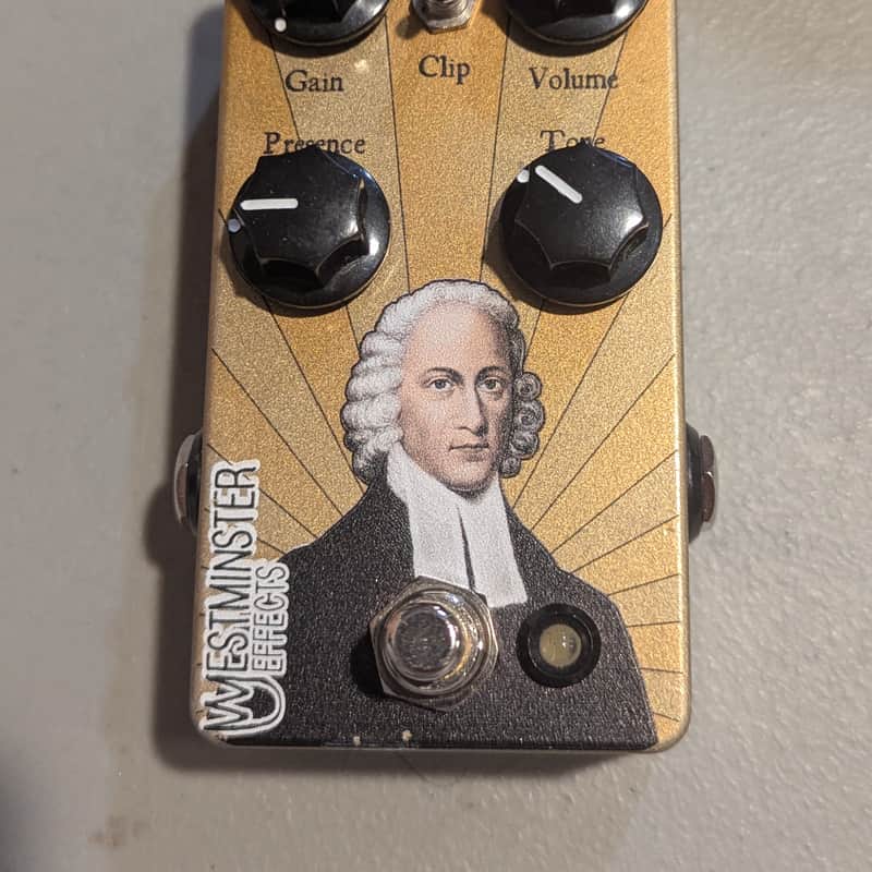 2019 – Present Westminster Effects Edwards Overdrive V2 Gold