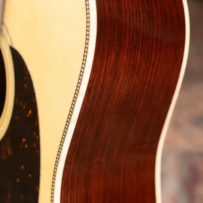 Martin Custom Style 28 D-14F Dreadnought Wild Grain East Indian Rosewood/Adirondack Spruce Acoustic with Hardshell Case - Used image 10