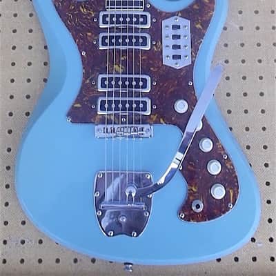 Kingston/Kawai Hound Dog Taylor 1965 Sonic Blue image 2