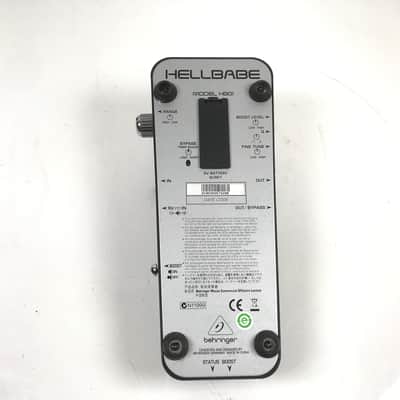 Behringer HB01 Hellbabe Optical Wah Pedal image 5