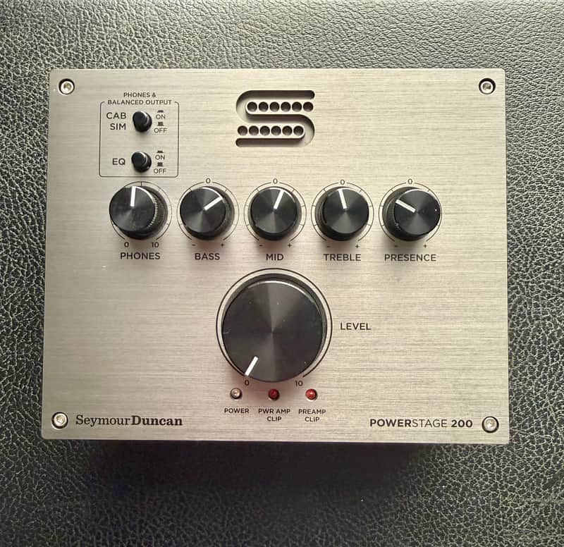 Seymour Duncan PowerStage 200 200-Watt Pedalboard Guitar Amp 2020 - Present - Silver image 1