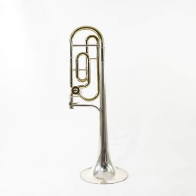 King Model 4B Silver Sonorous Trombone with Sterling Silver Bell SN 7058 image 4