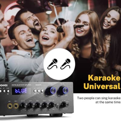 Donner Bluetooth 5.0 Stereo Audio Amplifier Receiver Home-MAMP5 image 5