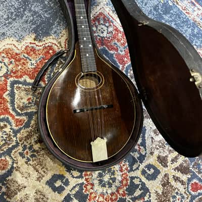 Used Gibson Mandolin Style A 1920's w/case image 10