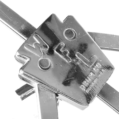 Ludwig (WFL) Snare Drum Stand, Riveted Rubber Feet, Chrome Plated - 1955 / EXCEPTIONAL CONDITION image 6